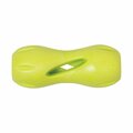 Attractiveatractivo Zogoflex Green Qwizl Synthetic Rubber Dog Treat Toy & Dispenser, Small AT2737624